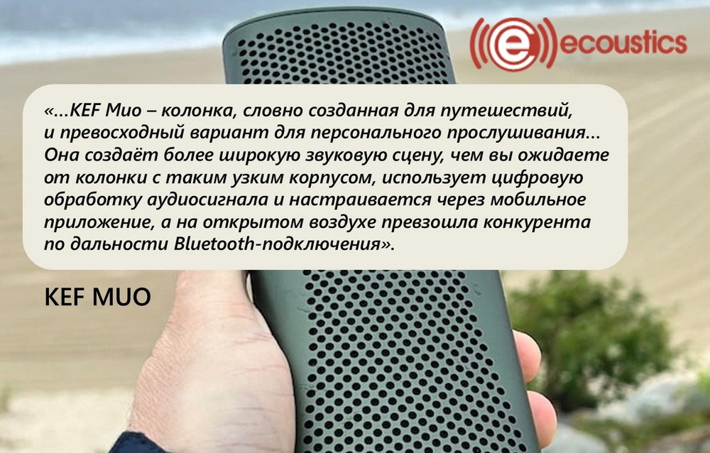 Экспертный взгляд: KEF Muo в обзоре Иэна Уайта (Ecoustics)